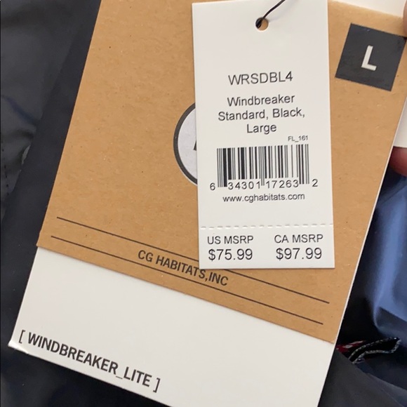 CG habitats windbreaker - Picture 5 of 7